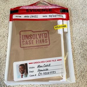 Unsolved Case Files - Max Cahill